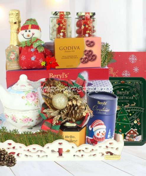 Christmas Premium Tea & Chocolate Hamper