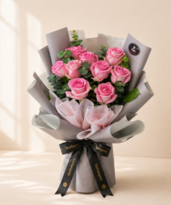 Pink Seduction Rose Bouquet