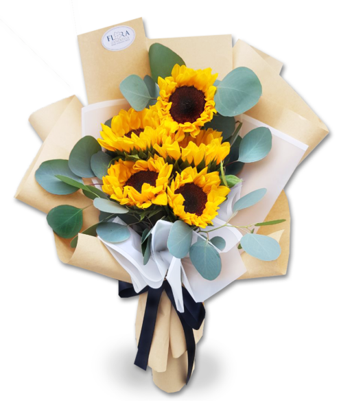 Izora Sunflower Flower Bouquet