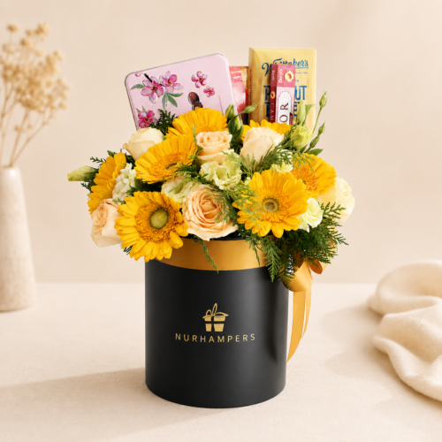 Clarice Chocolate Flower Box