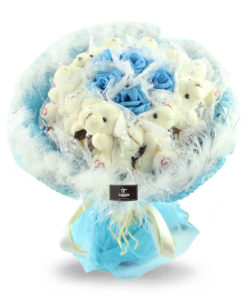 Bebear Glitter Roses Flower Bouquet