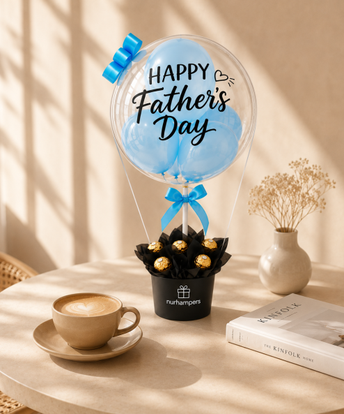Blue Sky Balloon Chocolate Box - Image 3