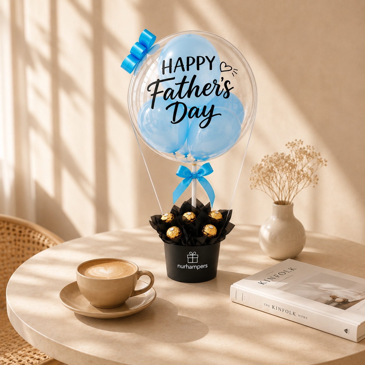 Blue Sky Balloon Chocolate Box - Image 3