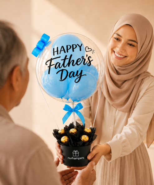 Blue Sky Balloon Chocolate Box - Image 2