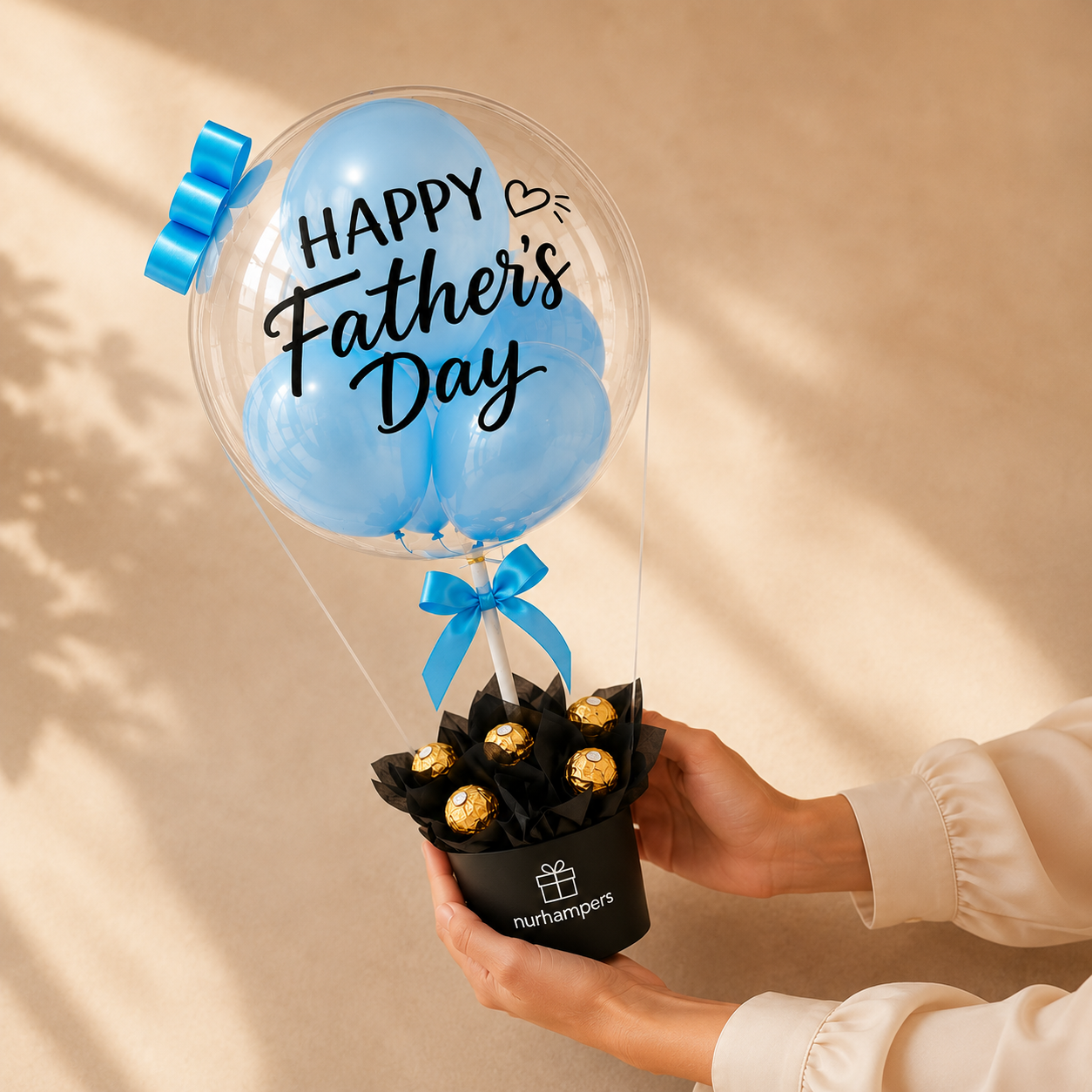 Blue Sky Balloon Chocolate Box - Image 4
