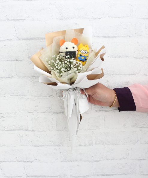 Amber Flower Bouquet - Image 2