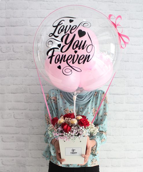 Ares Flower Box with Balloon - Image 2