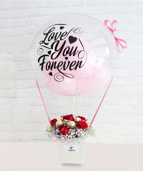 Ares Flower Box with Balloon