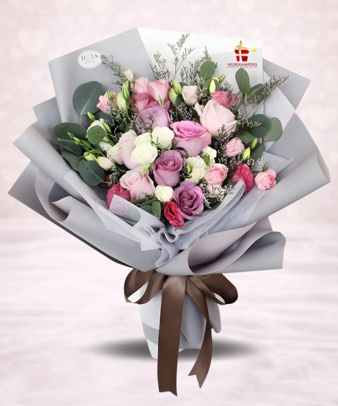 Valentine's Romantic Flower Bouquet
