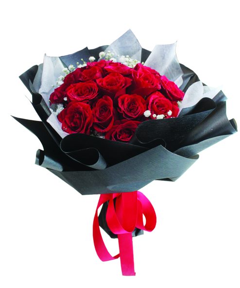 Ashley Red Rose Bouquet
