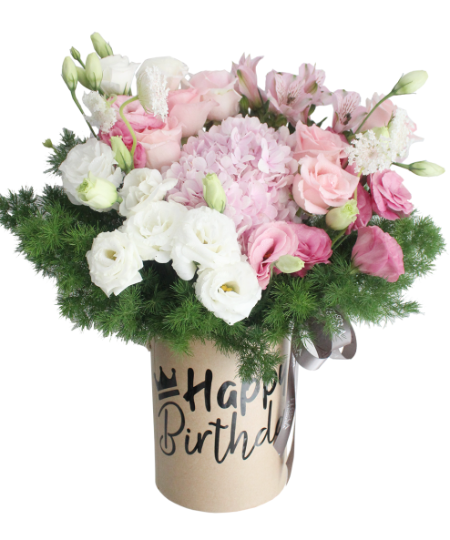 Primerose Flower Hat Box