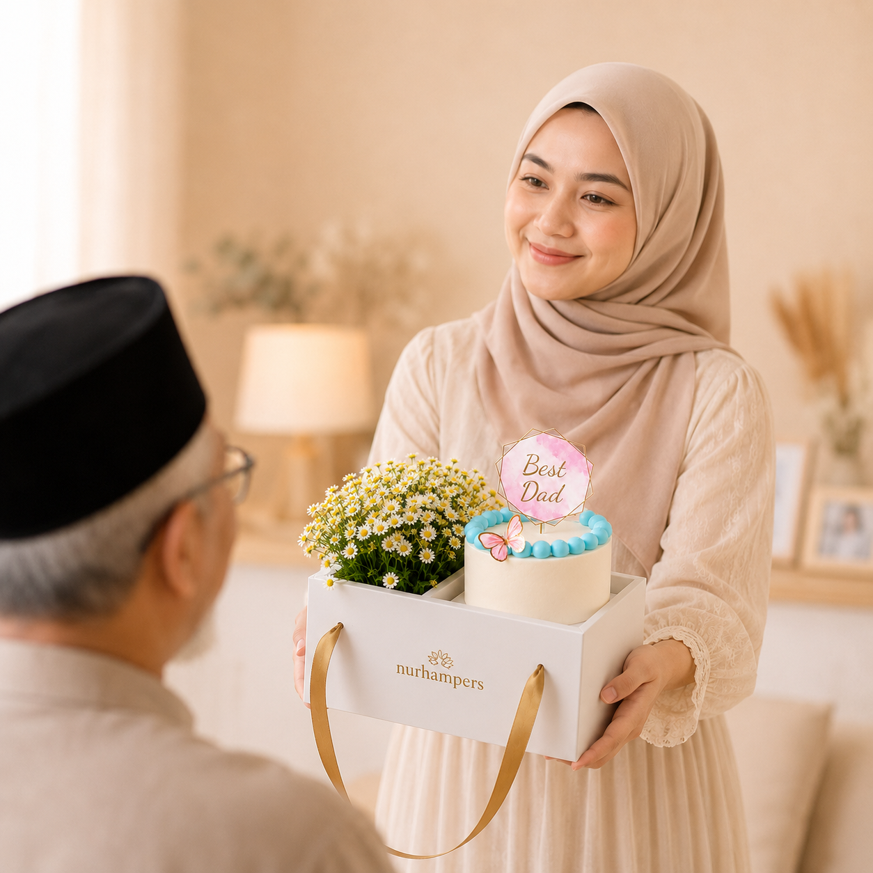 Sweet Desire Flower Cake Box - Image 3