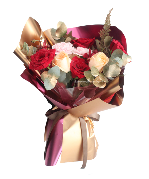 Rose Medley Flower Bouquet