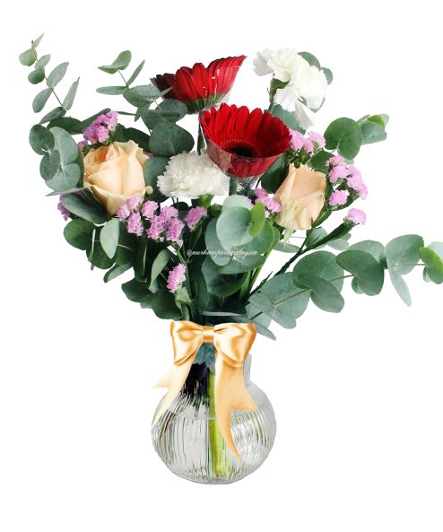 Sweet Embrace Flower Vase