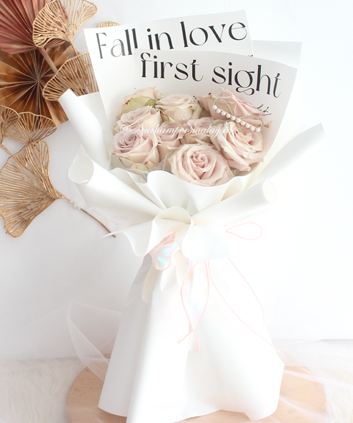 Romance Quicksand Roses Bouquet