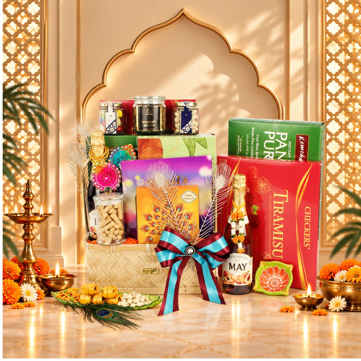 Karunai Deepavali Hamper Basket