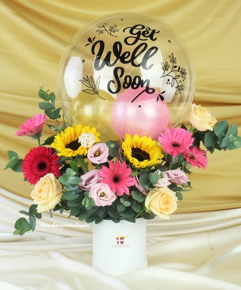 Percha Balloon Flower Box