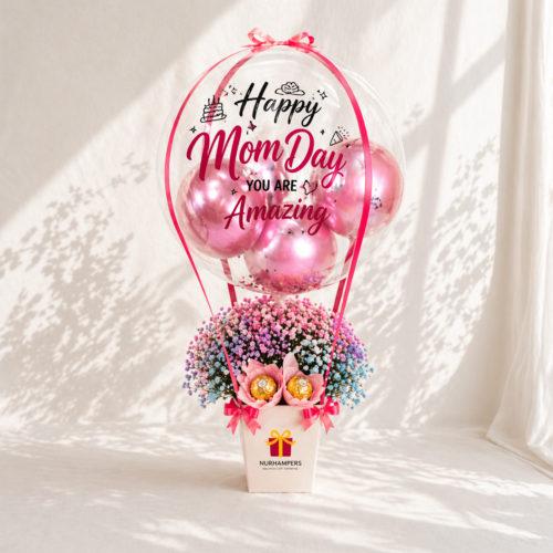 Blush Princess Balloon Gift for Mom