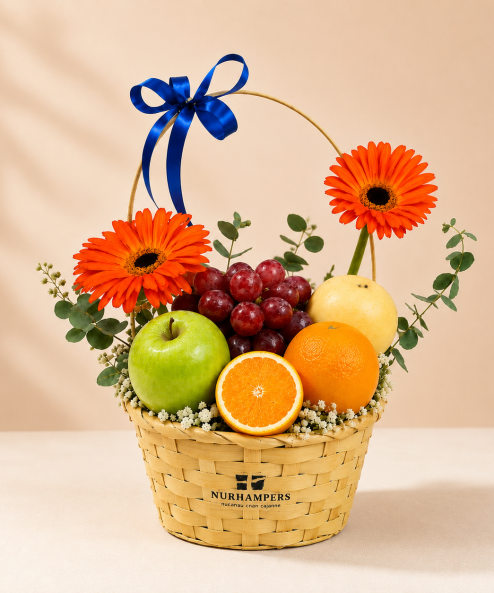 Citrus Charm Fruit Basket
