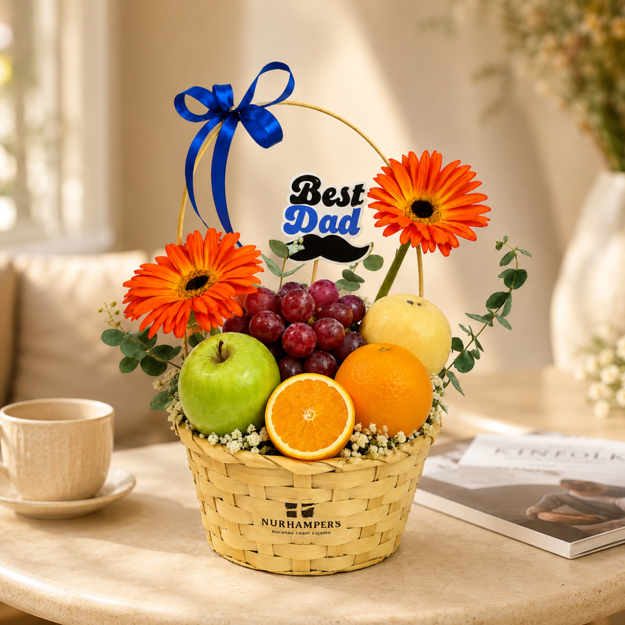 Citrus Charm Fruit Basket - Image 4