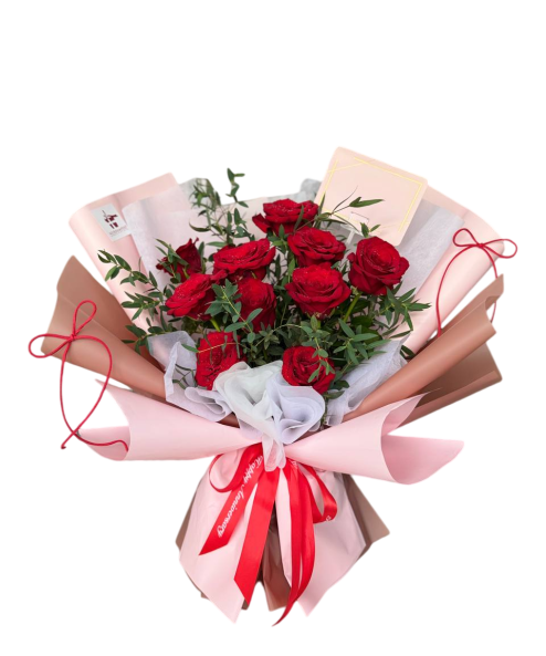 Valentine's Rose Belle Bouquet