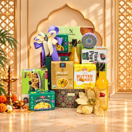 Radiant Diwali Treasures Basket