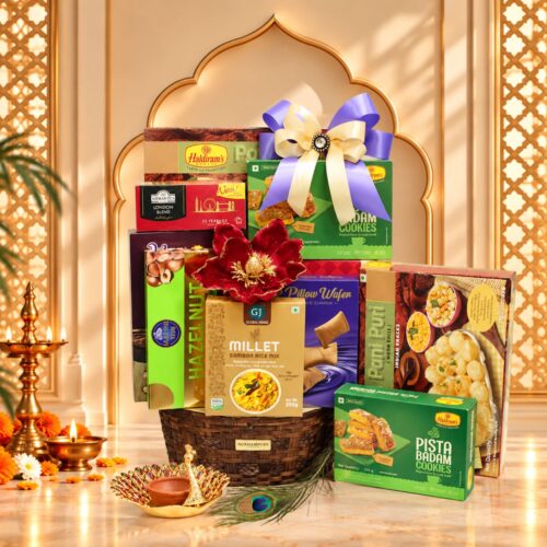 Regal Rattan Diwali Basket