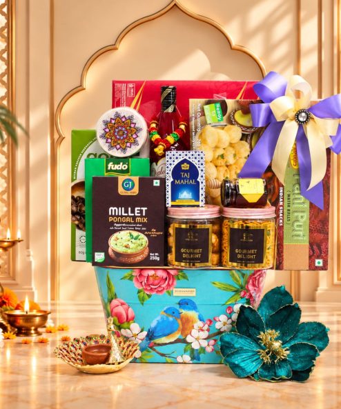 Grandeur Floral Deepavali Hamper - Image 2