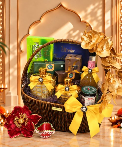Diwali Radiance Gift Basket - Image 2
