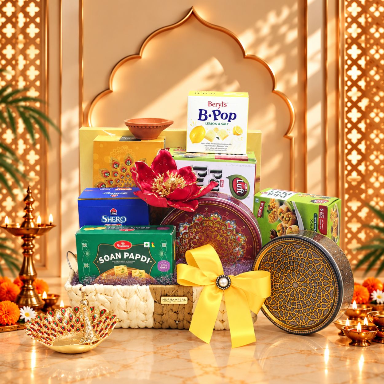 Peacock Grace Deepavali Hamper - Image 2