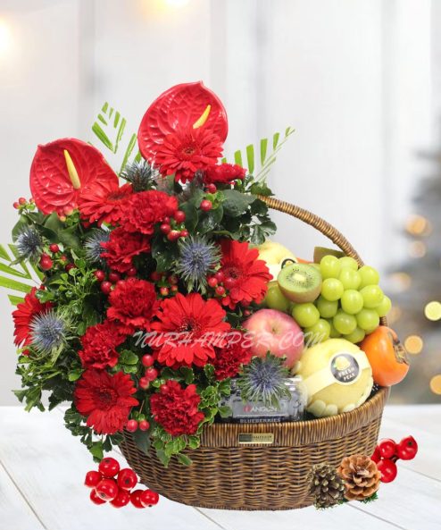 Christmas Fresh Joy Fruit Basket (Klang Valley)
