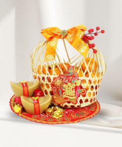Chinese New Year Mandarin Prosperity Basket