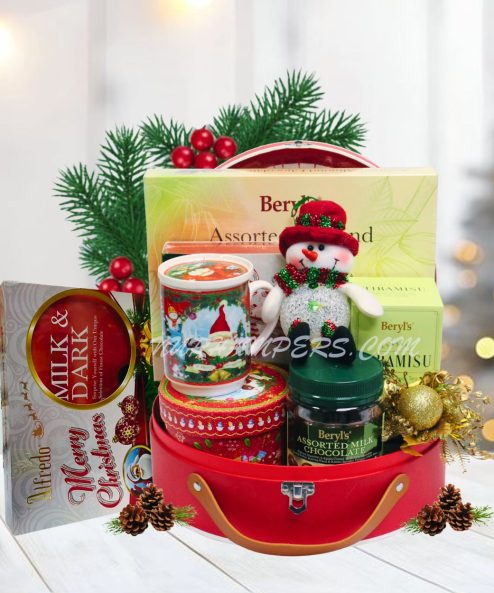 Winter Wonderland Chocolate Basket - Image 2