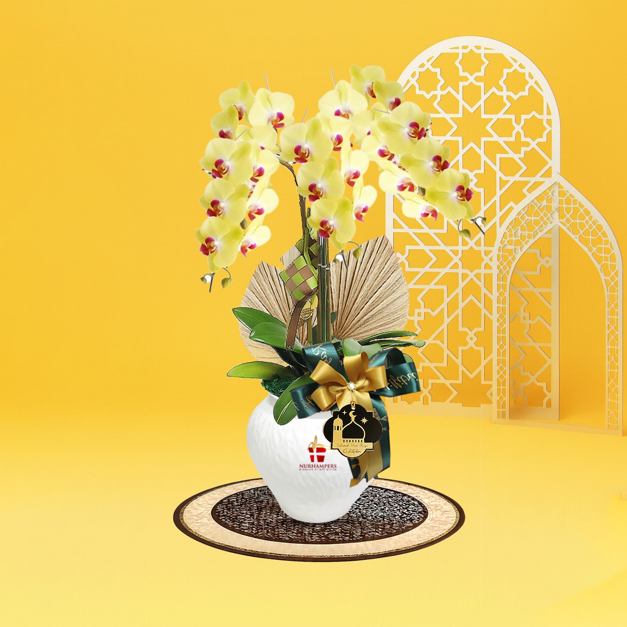 Mimpi Phalaenopsis Orchid (3 stalk) - Image 3
