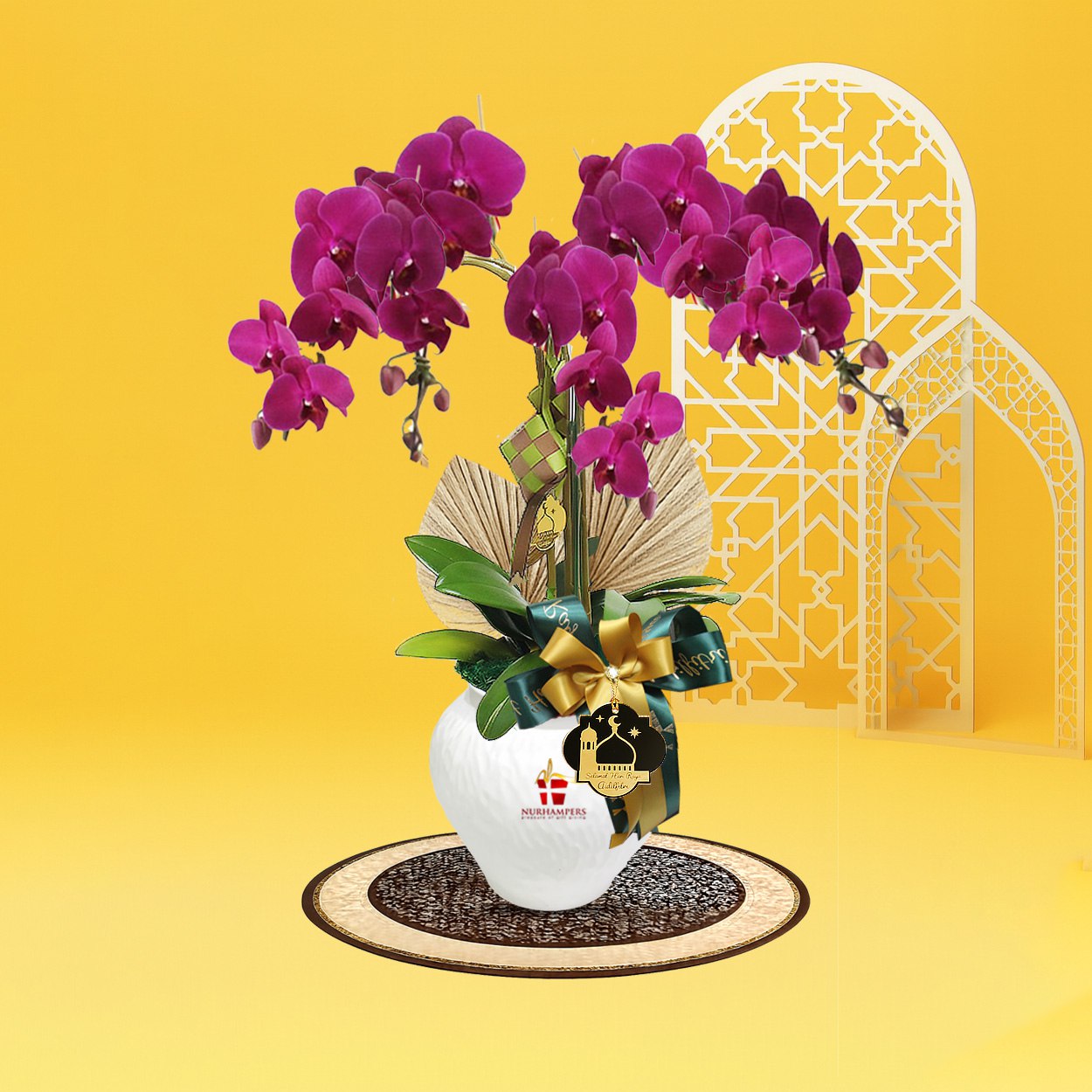 Mimpi Phalaenopsis Orchid (3 stalk) - Image 4
