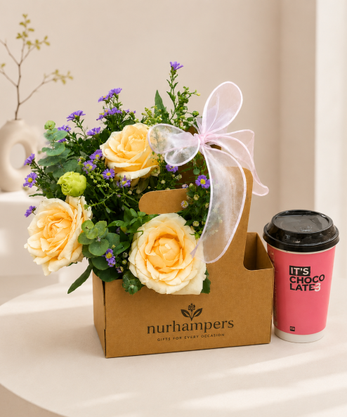 Coffee & Bloom Gift Box - Image 2