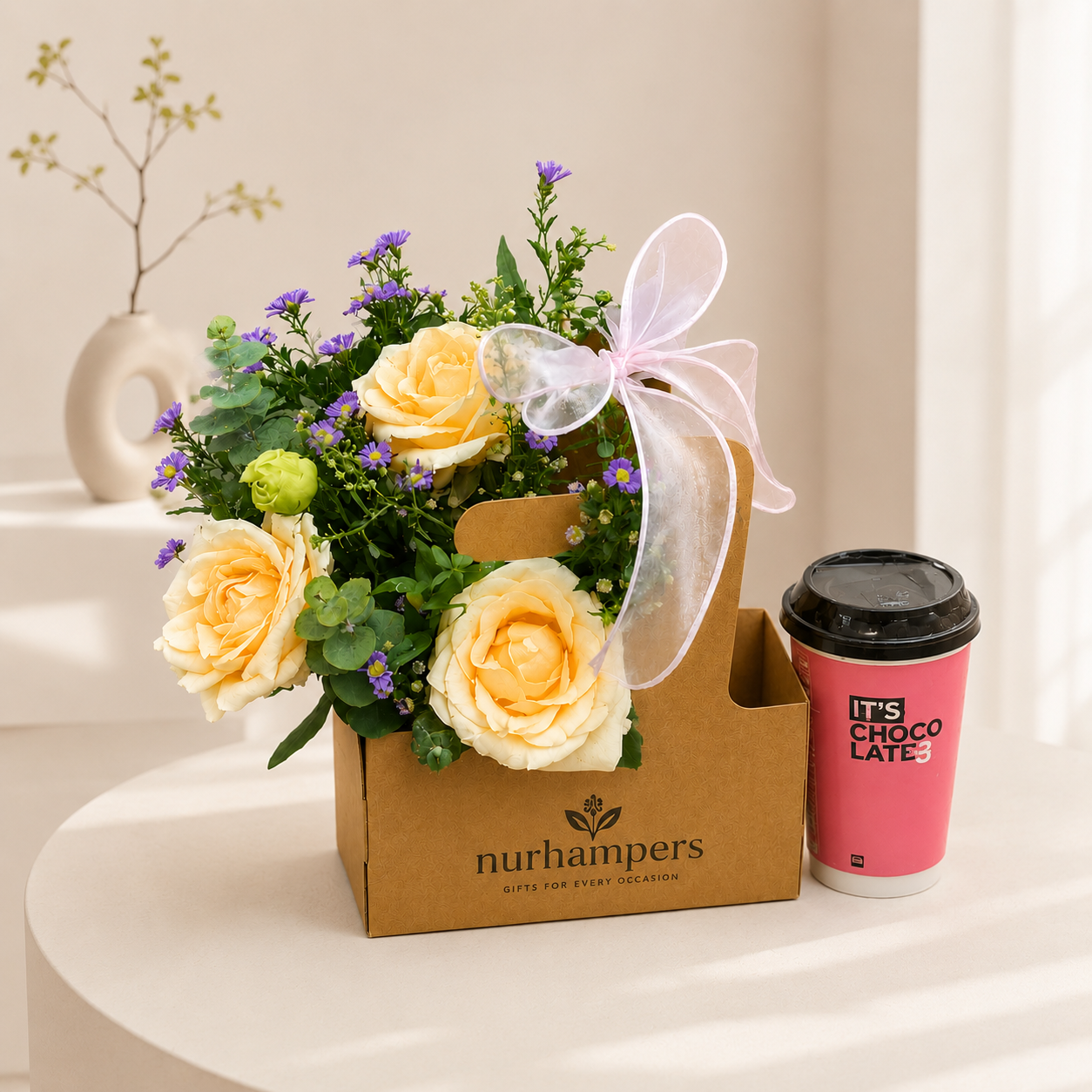 Coffee & Bloom Gift Box - Image 2